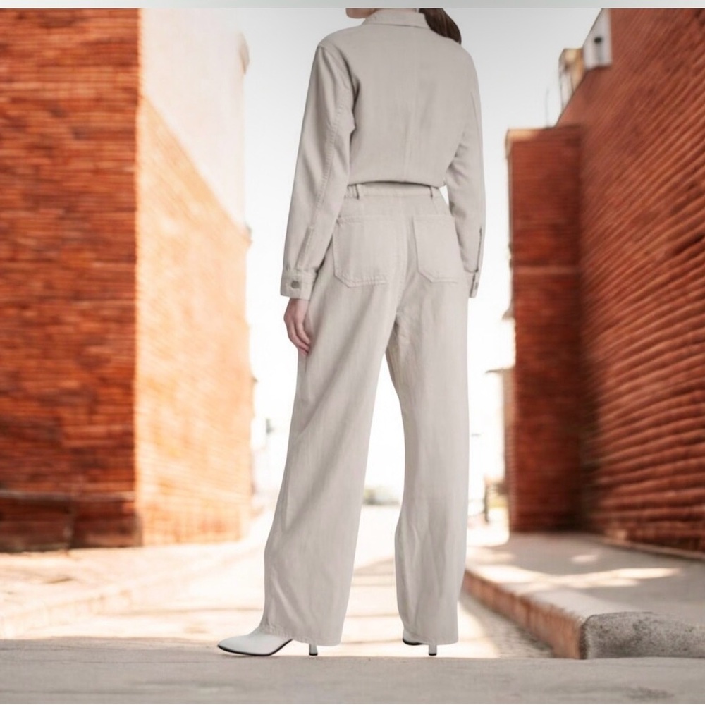 Universal Thread Beige Utility Jumpsuit - Picture 2 of 3